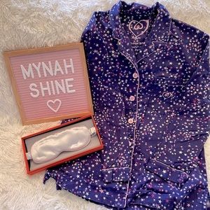 Victoria Secret Nightshirt & Silk Sleep mask